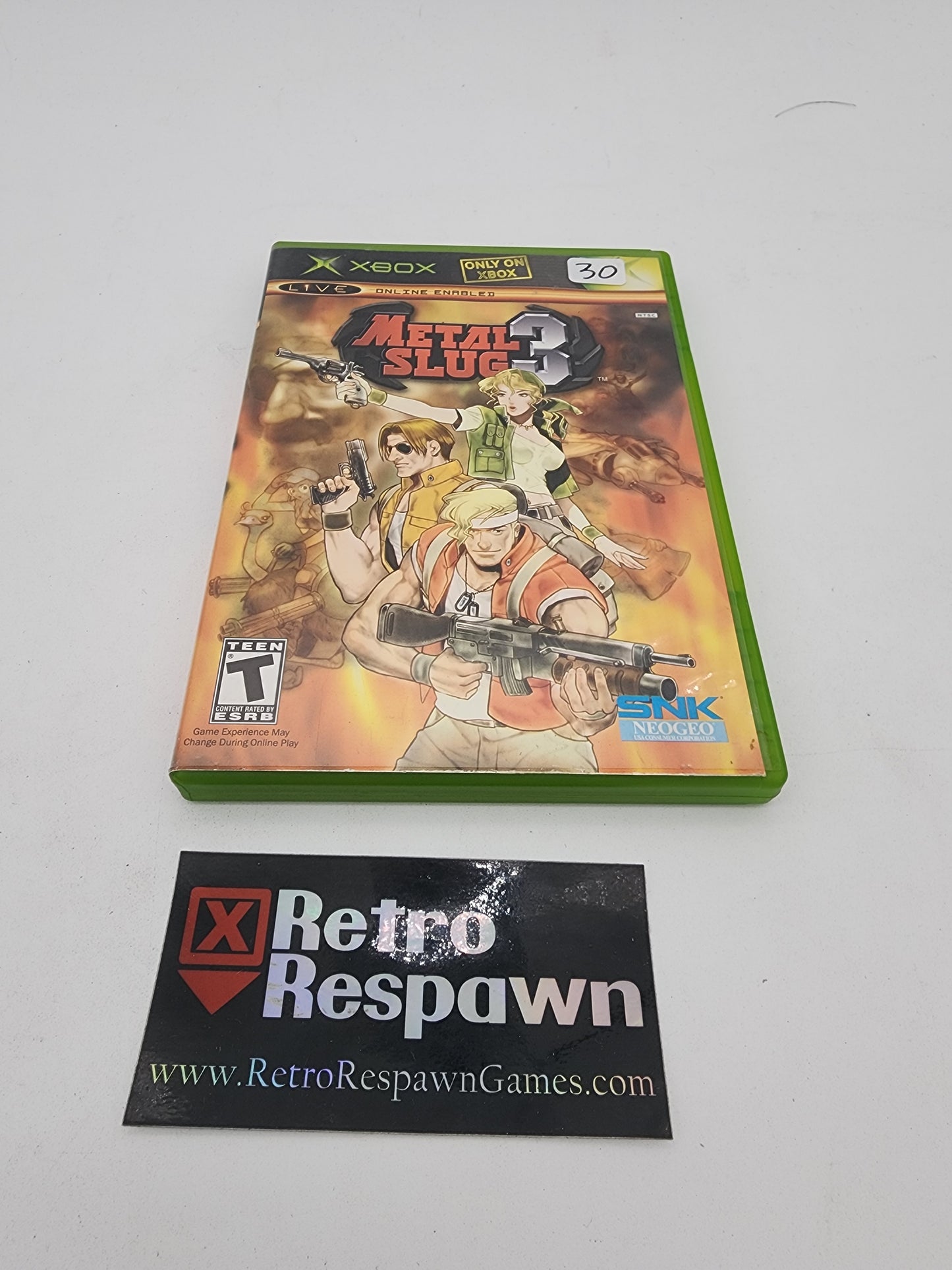 Metal Slug 3 - Xbox (Complete)