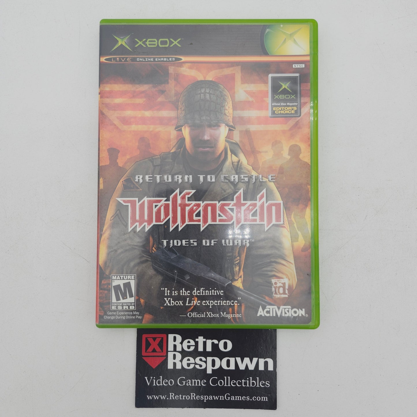 Return to Castle Wolfenstein - Xbox (Complete)