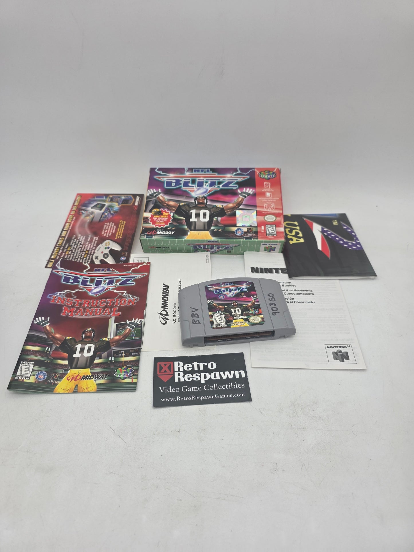 NFL Blitz - Nintendo 64 (Complete)