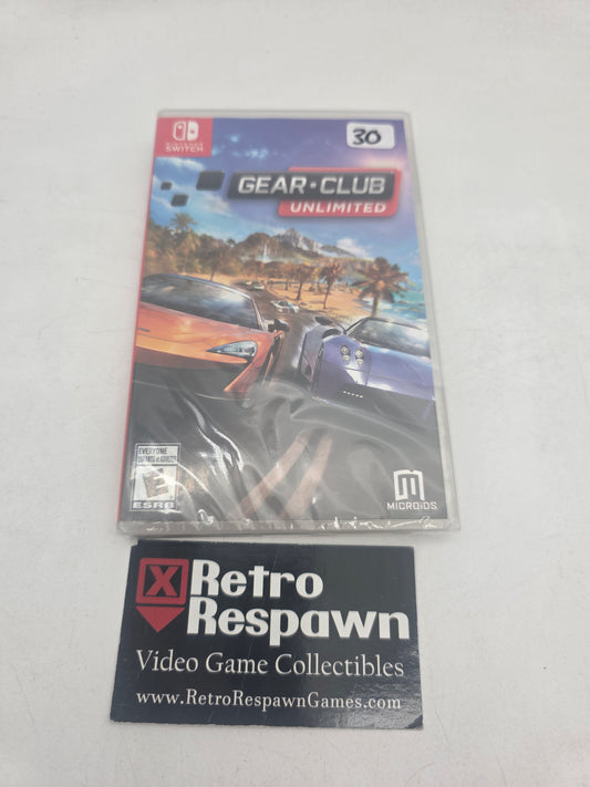 Gear Club Unlimited - Nintendo Switch (Sealed)