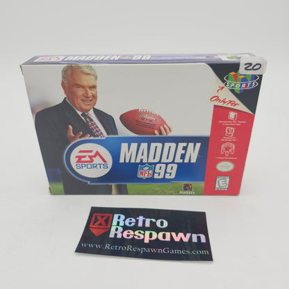 Madden 99 - Nintendo 64 (Complete)