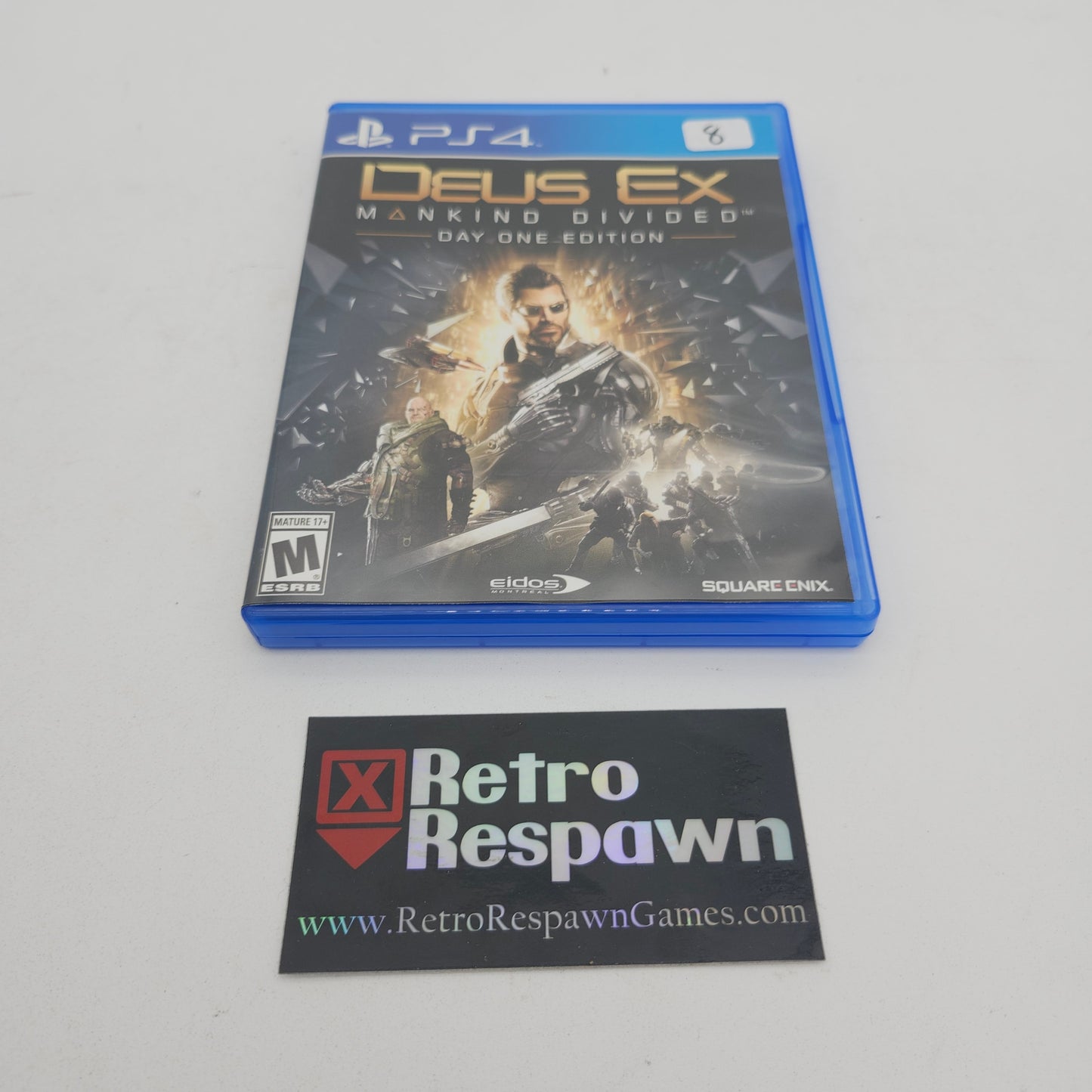 Deus Ex: Mankind Divided [Day One Edition] - Playstation 4 (Complete)