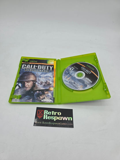 Call of Duty Finest Hour - Xbox (Complete)