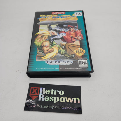 Street Fighter II Special Champion Edition - Sega Genesis (Complete)