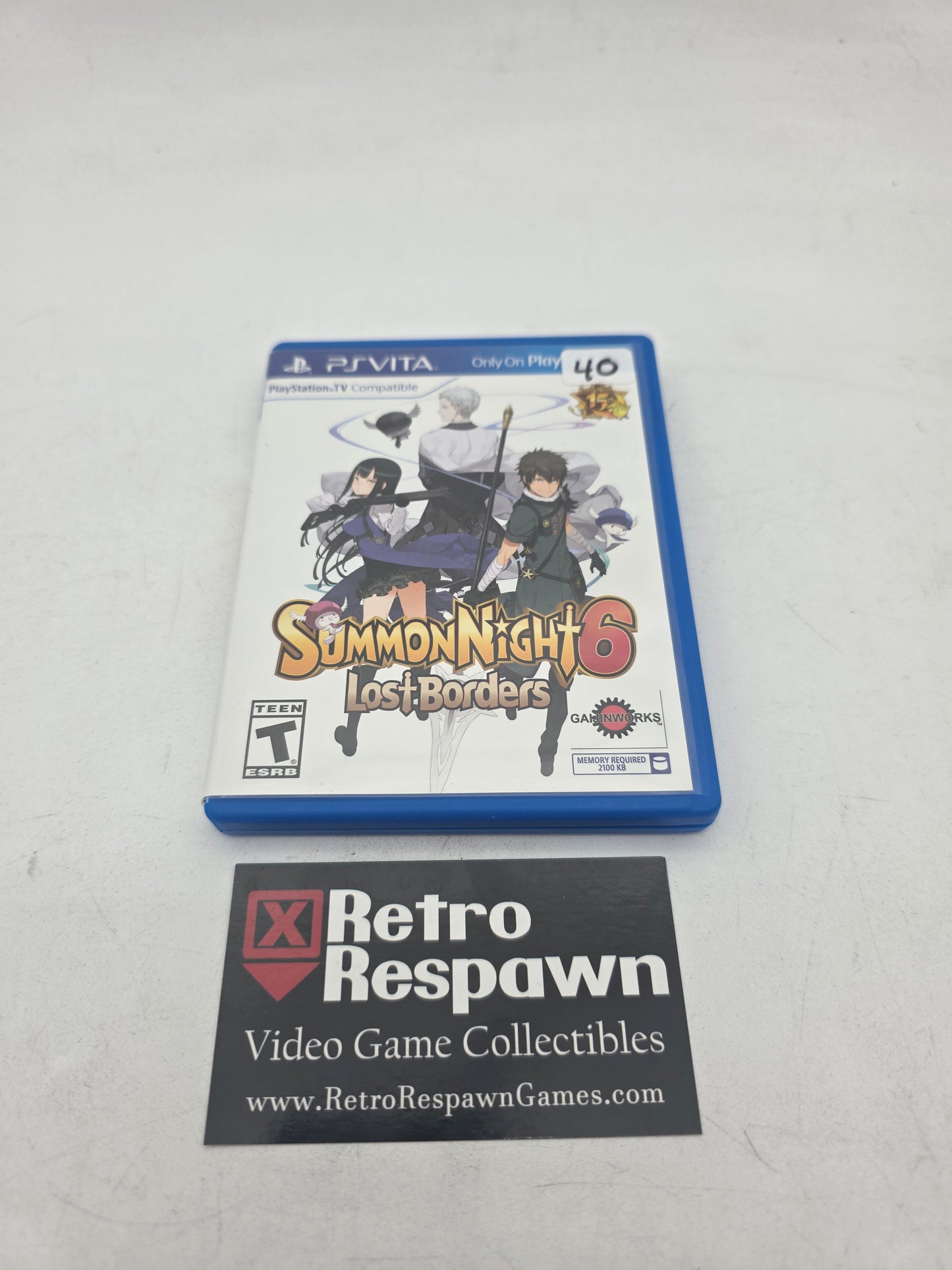Summon Night 6 Lost Borders - Playstation Vita (Complete)