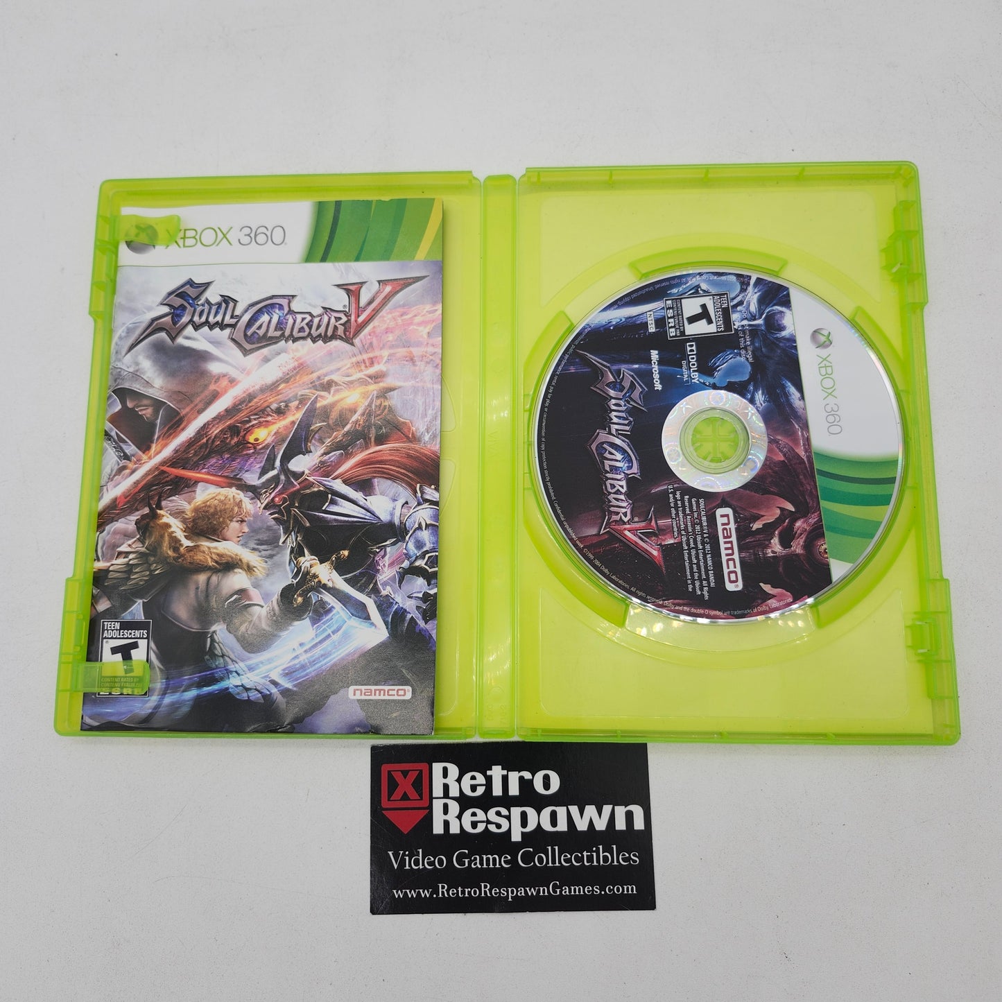 Soul Calibur V - Xbox 360 (Complete)