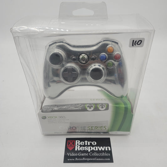 Xbox 360 Wireless Controller [Silver Chrome Special Edition] - Xbox 360 (Sealed)