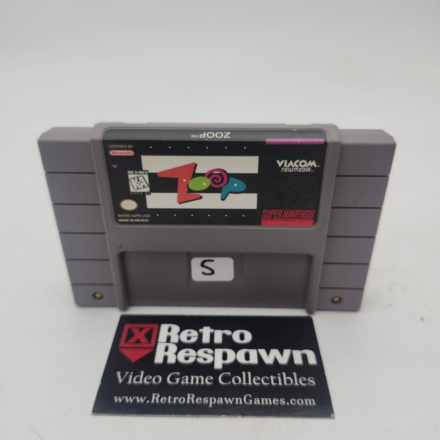 Zoop - Super Nintendo (Game Only)