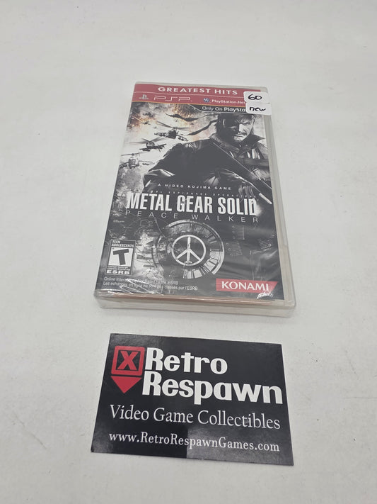 Metal Gear Solid: Peace Walker [Greatest Hits] - PSP (Sealed)