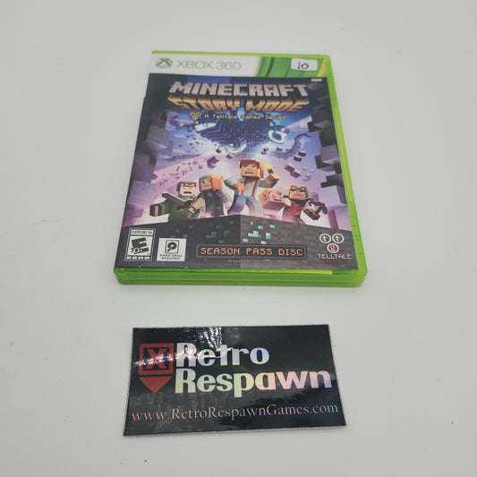 Minecraft: Story Mode Season Pass - Xbox 360 (Complete)