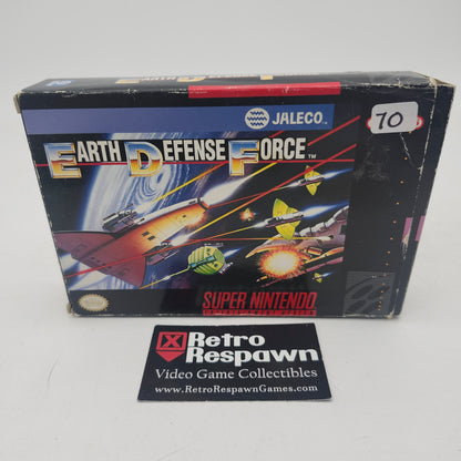 Earth Defense Force - Super Nintendo (Complete)