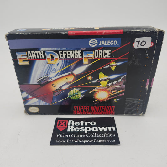 Earth Defense Force - Super Nintendo (Complete)
