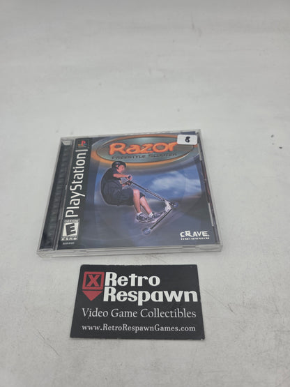 Razor Freestyle Scooter - Playstation (Complete)