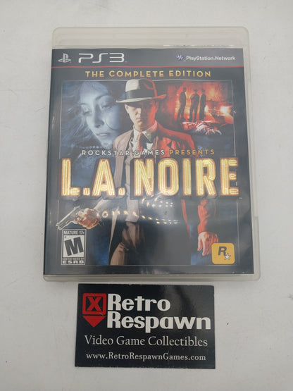 L.A. Noire [Complete Edition] - Playstation 3 (Complete)
