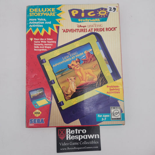 Disney's Lion King Adventures at Pride Rock - Sega Pico (Complete)
