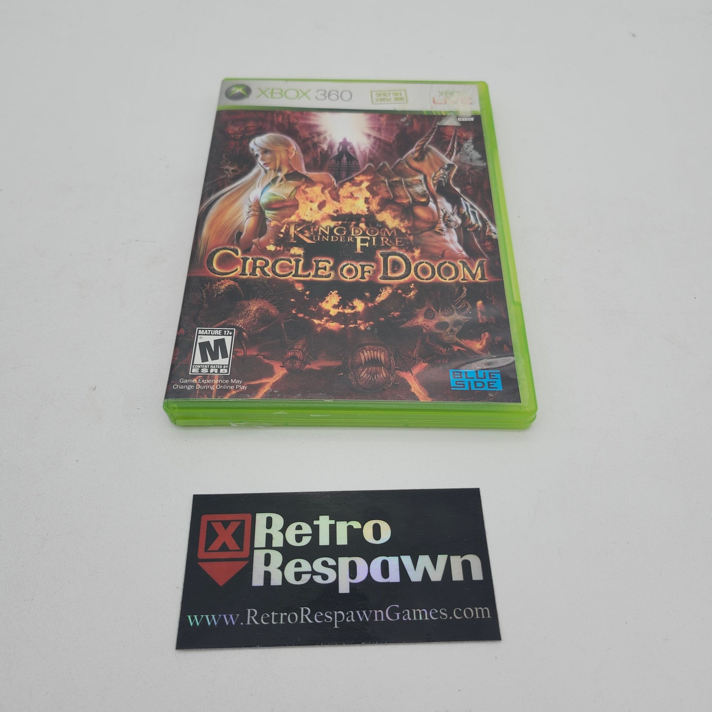 Kingdom Under Fire Circle of Doom - Xbox 360 (Complete)