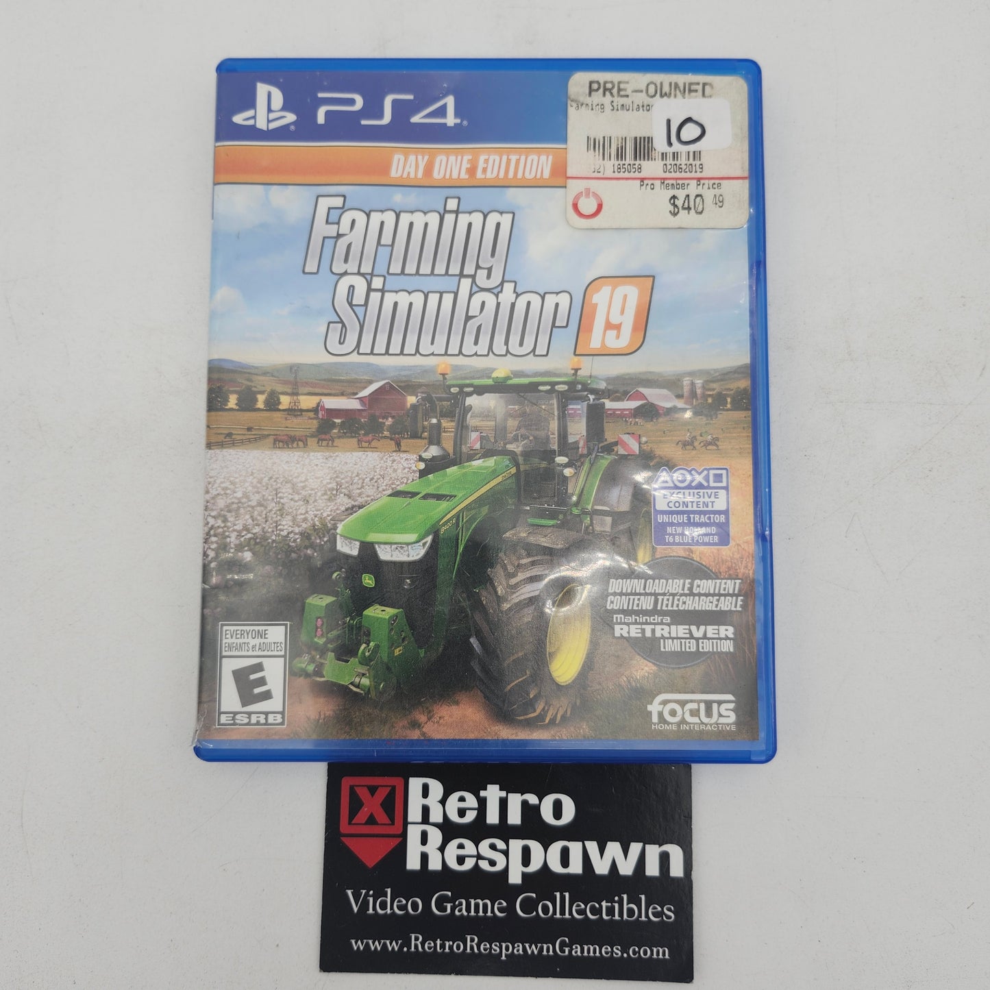 Farming Simulator 19 - Playstation 4 (Complete)