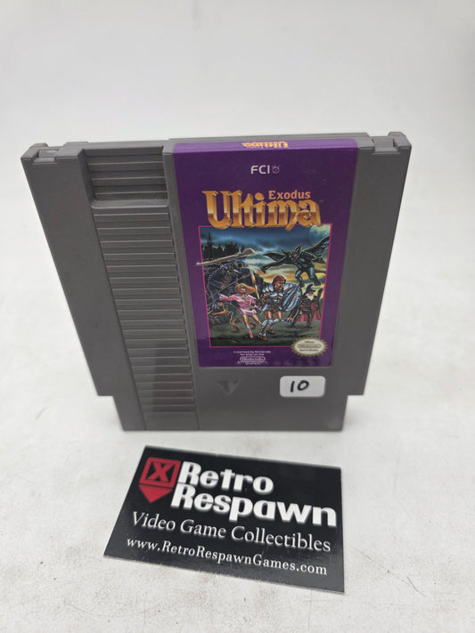 Ultima Exodus - NES (Game Only)