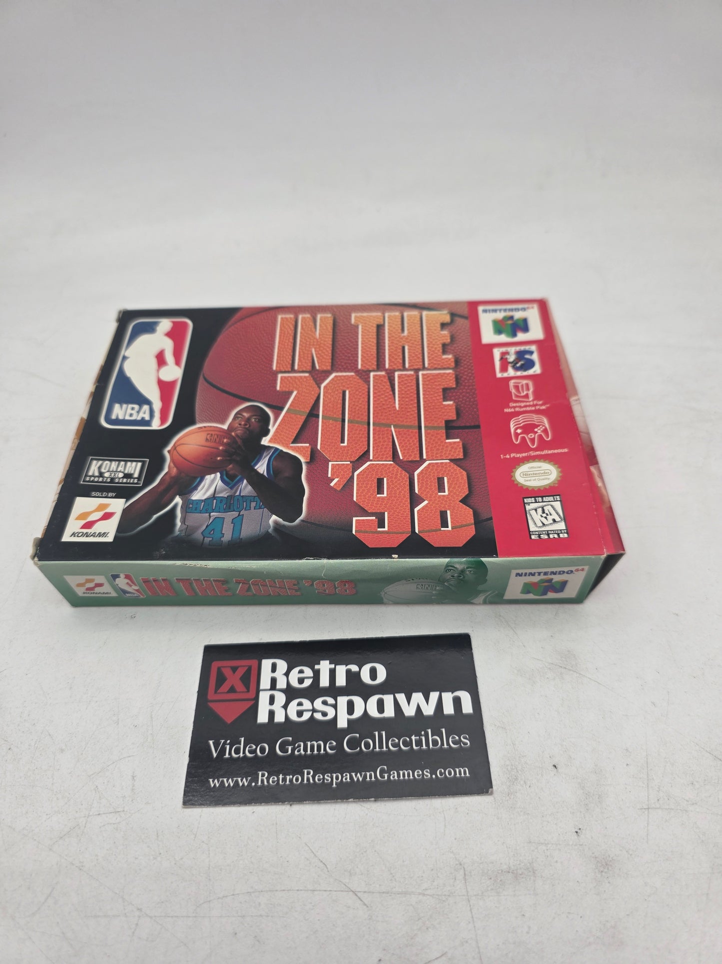 NBA In the Zone '98 - Nintendo 64 (Complete)