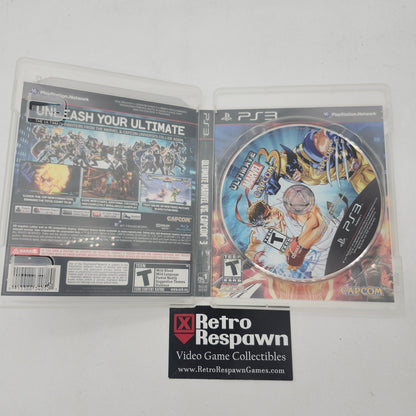 Ultimate Marvel vs Capcom 3 [Not for resale]- Playstation 3 (Missing Manual)