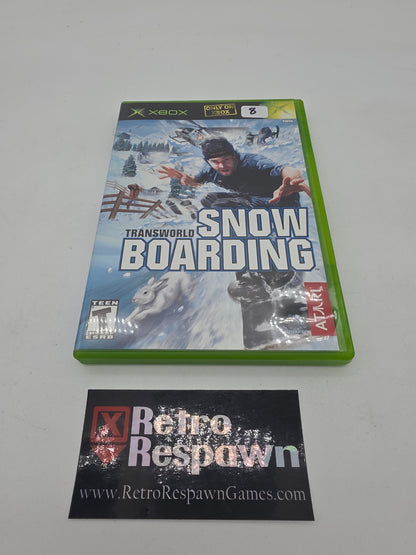TransWorld Snowboarding - Xbox (Complete)