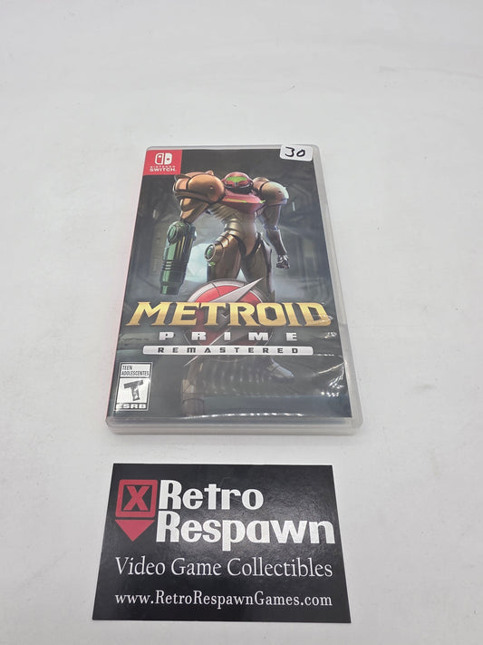 Metroid Prime Remastered - Nintendo Switch (Complete)