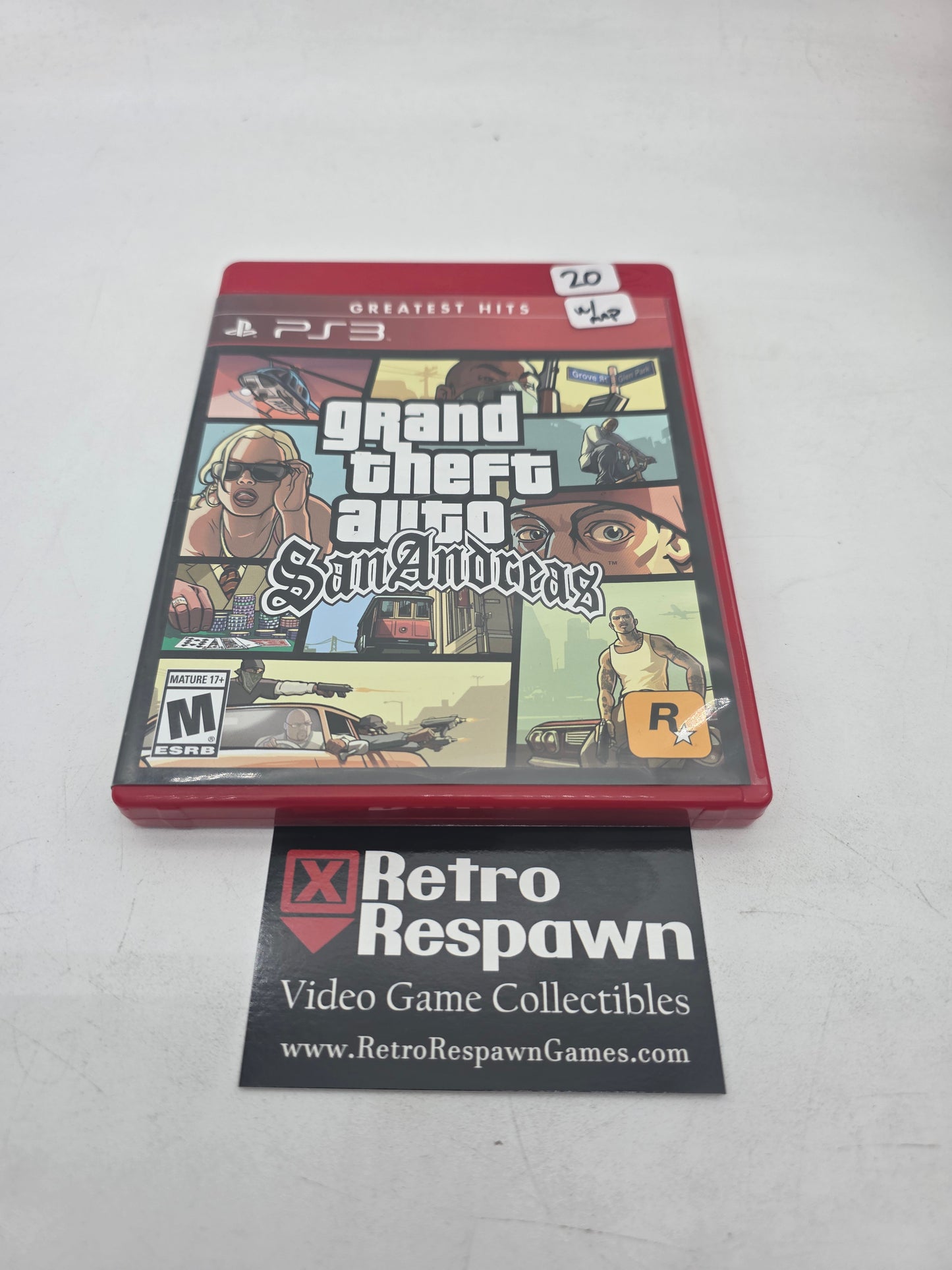 Grand Theft Auto San Andreas [Greatest Hits] - Playstation 3 (Complete)