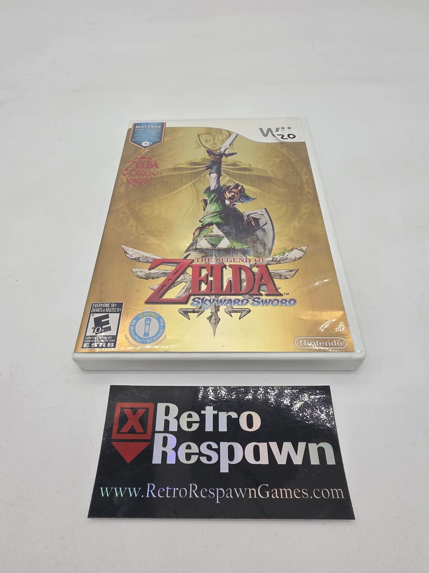 Zelda Skyward Sword [Soundtrack Bundle] - Wii (Complete)