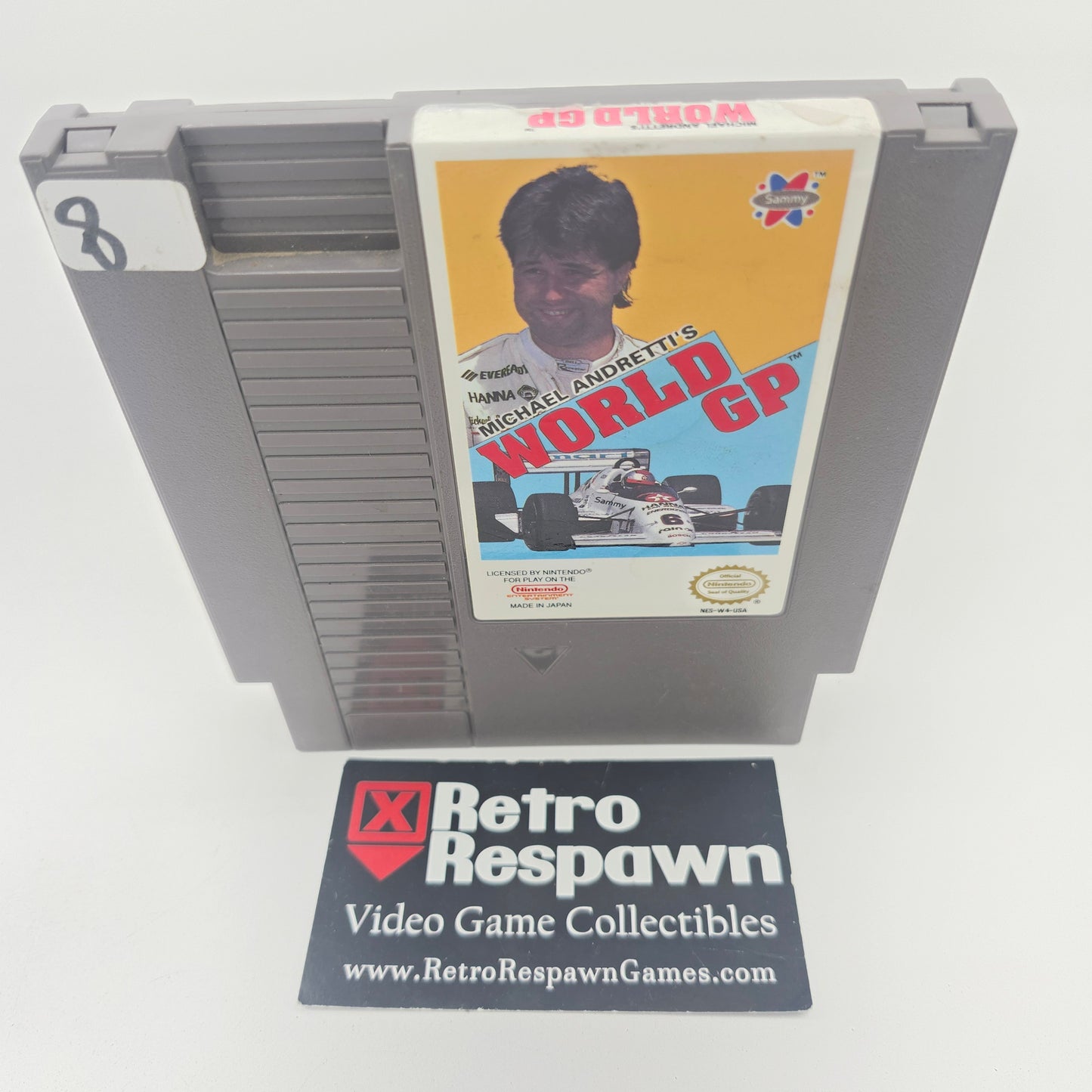 Michael Andretti's World GP - NES (Game Only)