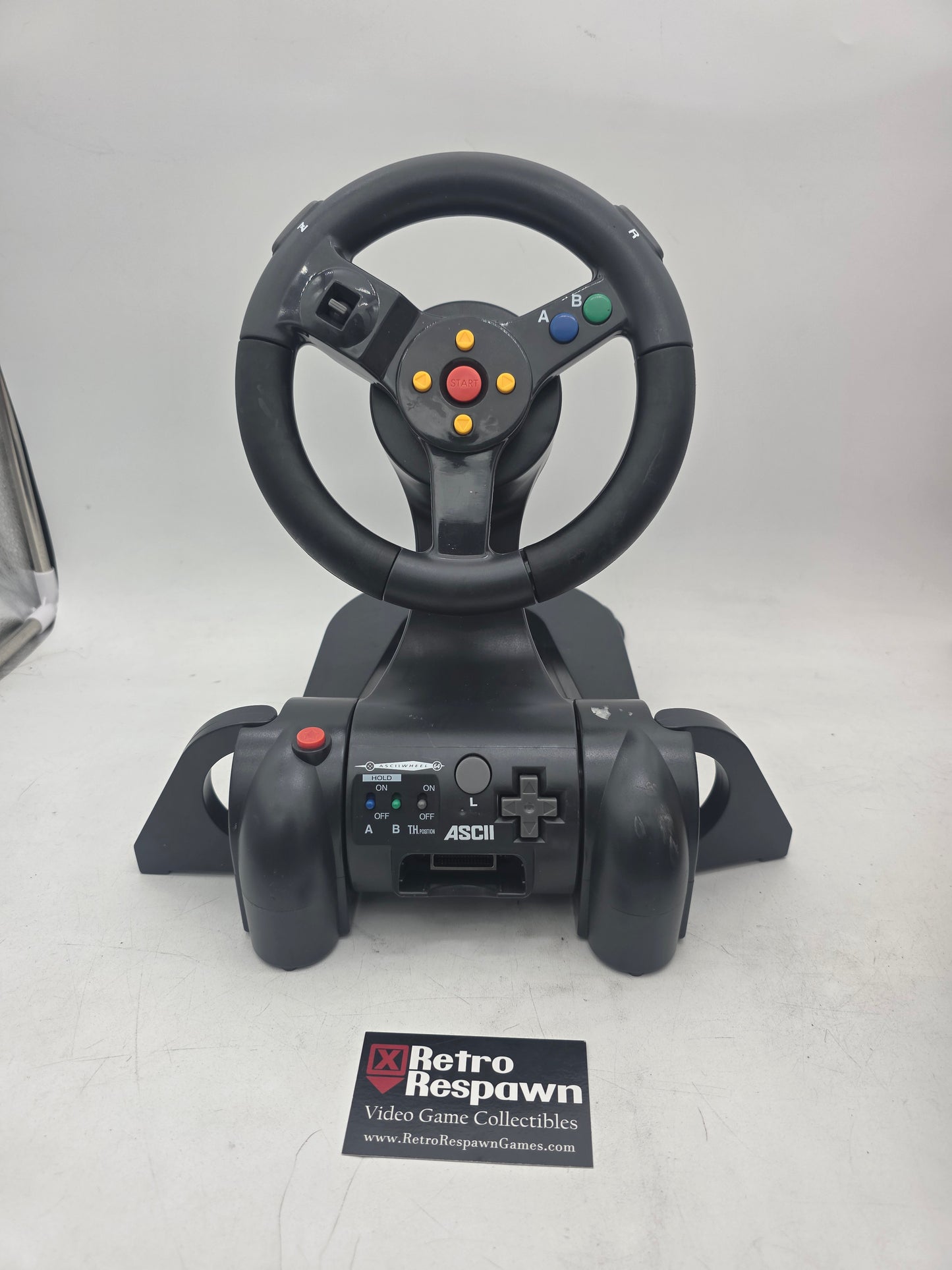 ASCIIWheel 64 - Nintendo 64 (Wheel Controller Only)