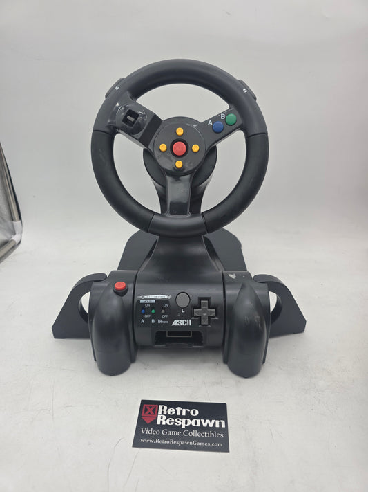 ASCIIWheel 64 - Nintendo 64 (Wheel Controller Only)