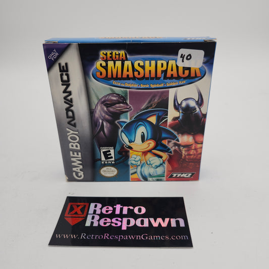 Sega Smash Pack - GameBoy Advance (Complete)