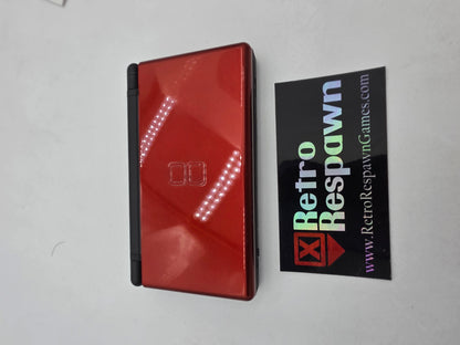 Red Crimson & Black Nintendo DS Lite - Nintendo DS (Complete)