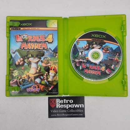 Worms 4 Mayhem - Xbox (Complete)