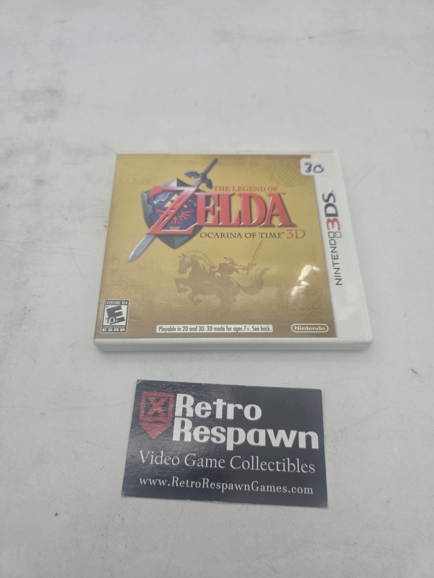 Zelda Ocarina of Time 3D - Nintendo 3DS (Complete)