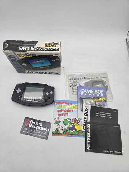 Black Gameboy Advance System - GameBoy Advance (Complete)
