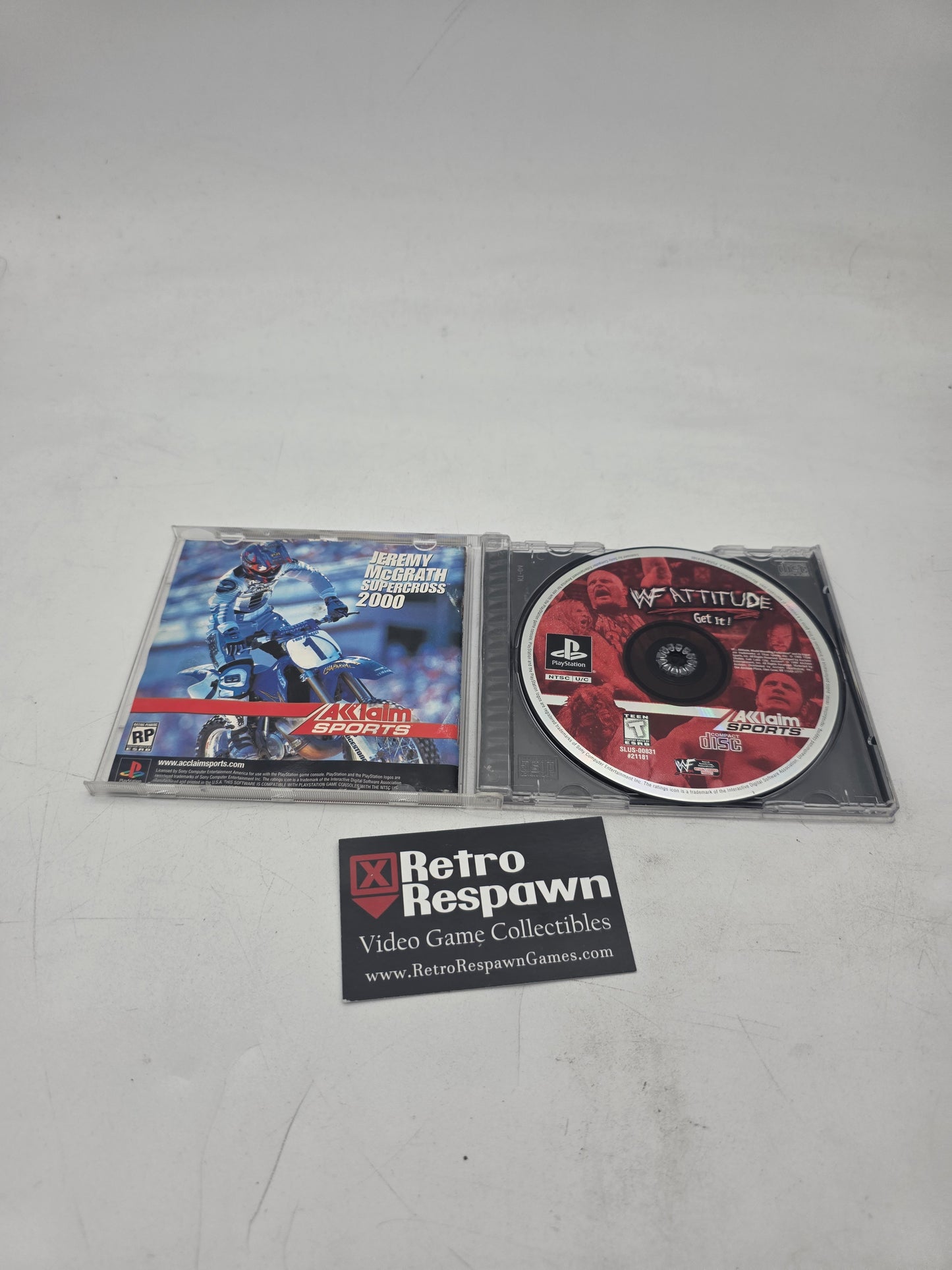 WWF Attitude - Playstation (Complete)