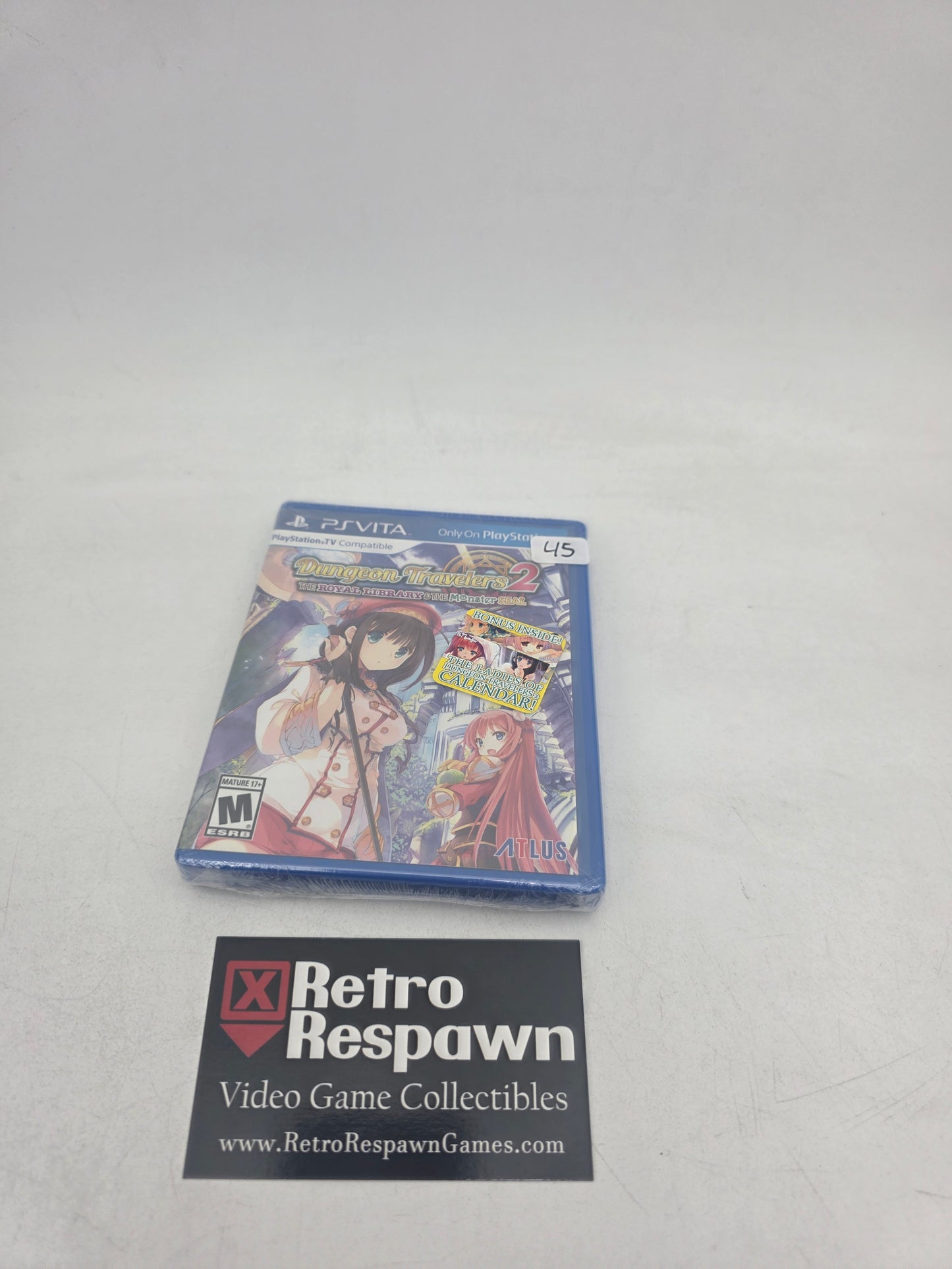 Dungeon Travelers 2: The Royal Library & the Monster Seal - Playstation Vita (Sealed)