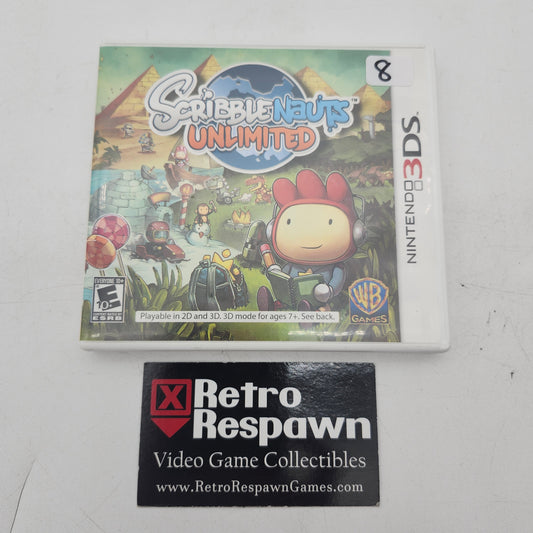 Scribblenauts Unlimited - Nintendo 3DS (Complete)