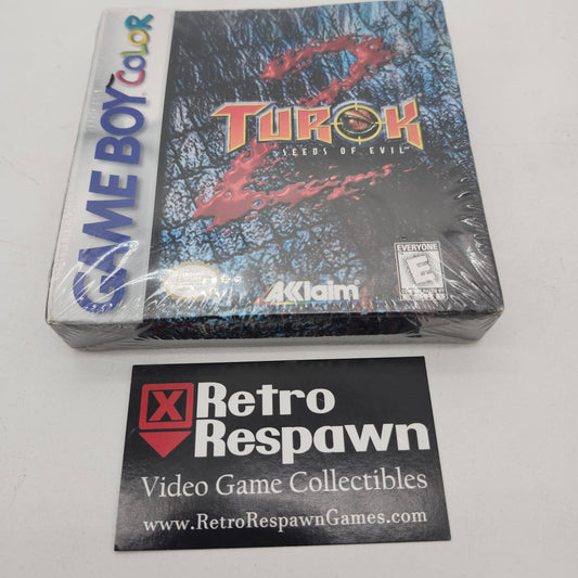 Turok 2 Seeds of Evil - GameBoy Color (Sealed)