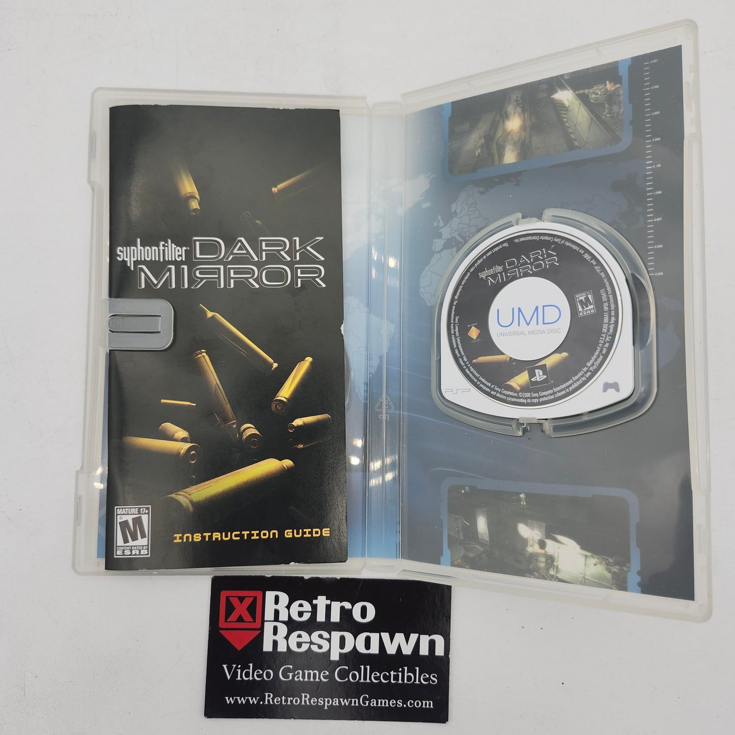 Syphon Filter Dark Mirror - PSP (Complete)