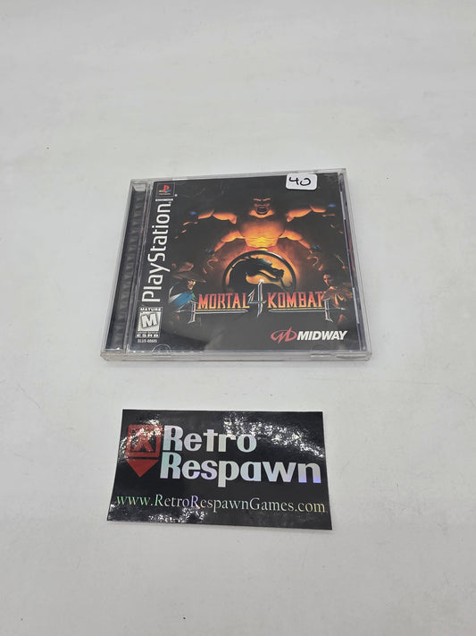Mortal Kombat 4 - Playstation (Complete)