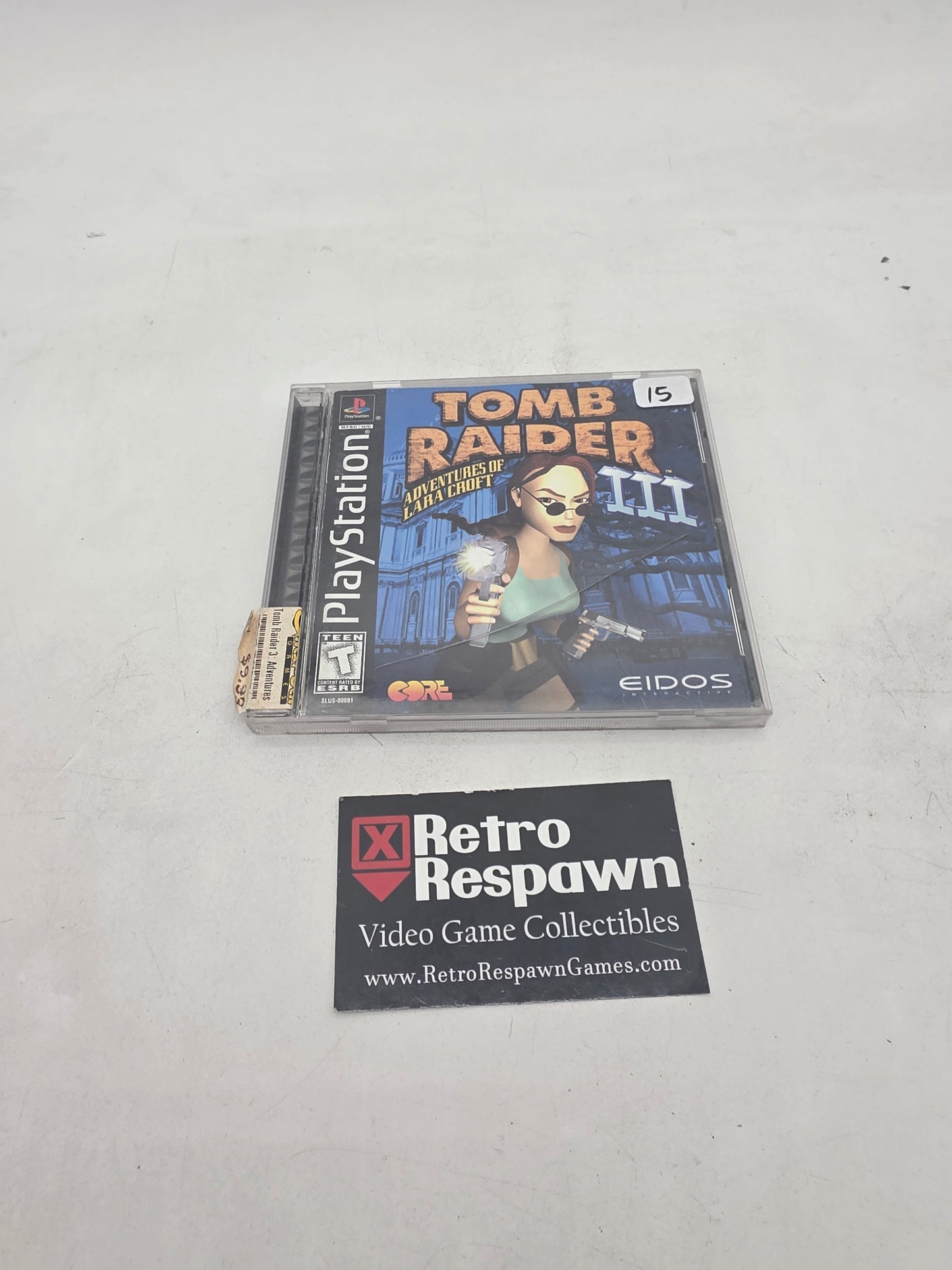 Tomb Raider III - Playstation (Complete)