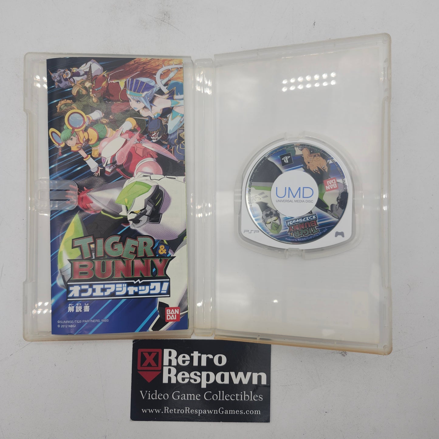 Tiger & Bunny: On-Air Jack - JP PSP (Complete)