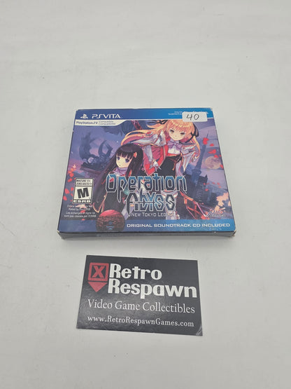 Operation Abyss: New Tokyo Legacy [+Soundtrack] - Playstation Vita (Complete)