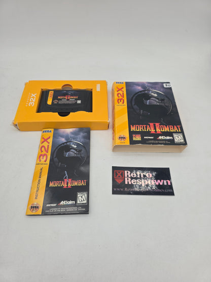 Mortal Kombat II - Sega 32X (Complete)