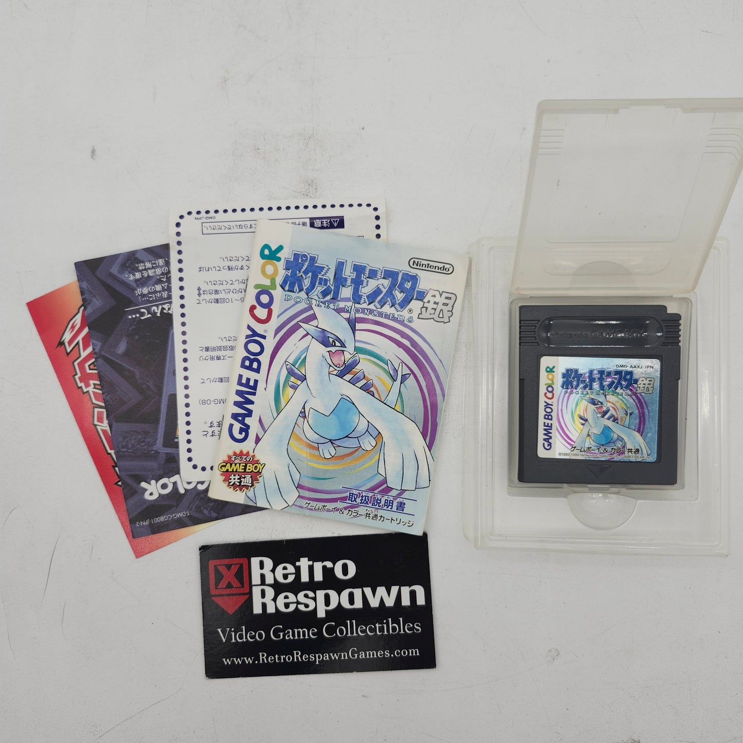 Pokemon Silver - JP GameBoy Color (Complete)