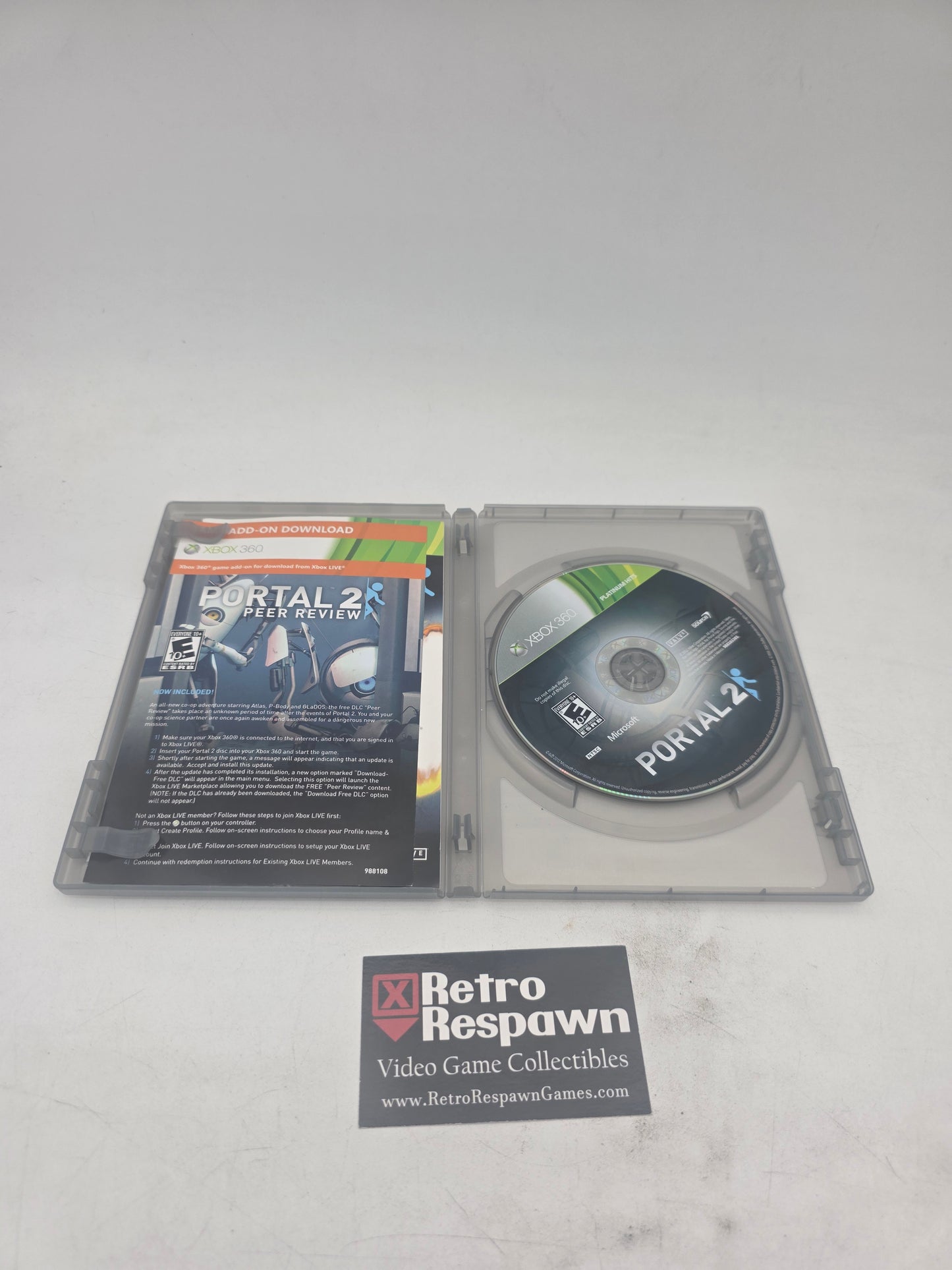 Portal 2 [Platinum Hits] - Xbox 360 (Complete)