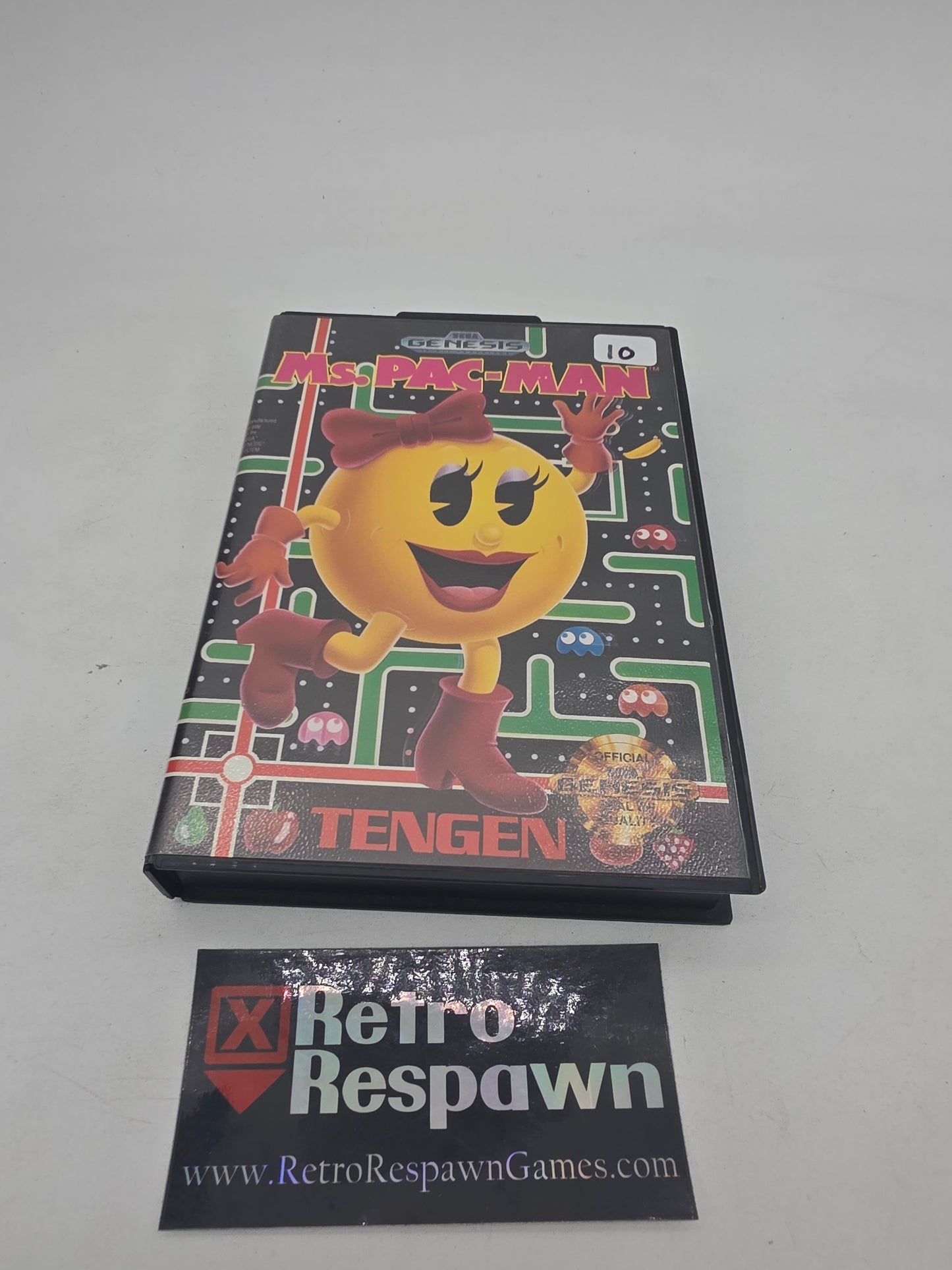 Ms. Pac-Man - Sega Genesis (Complete)
