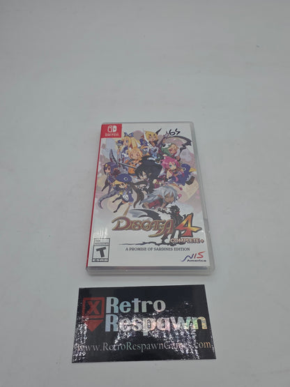 Disgaea 4 Complete+ - Nintendo Switch (Complete)